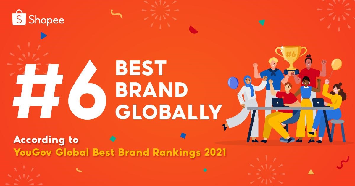 Shopee荣获YouGov 2021年度全球最佳品牌榜第六.jpg